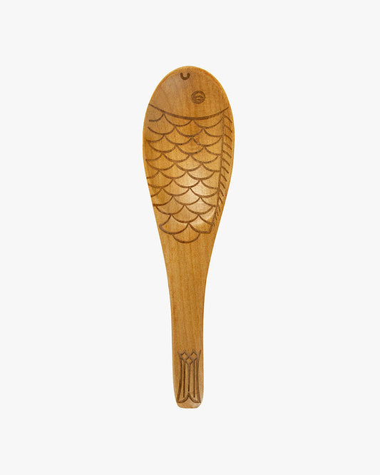 Wooden Utensils, Spoon, Small Fish