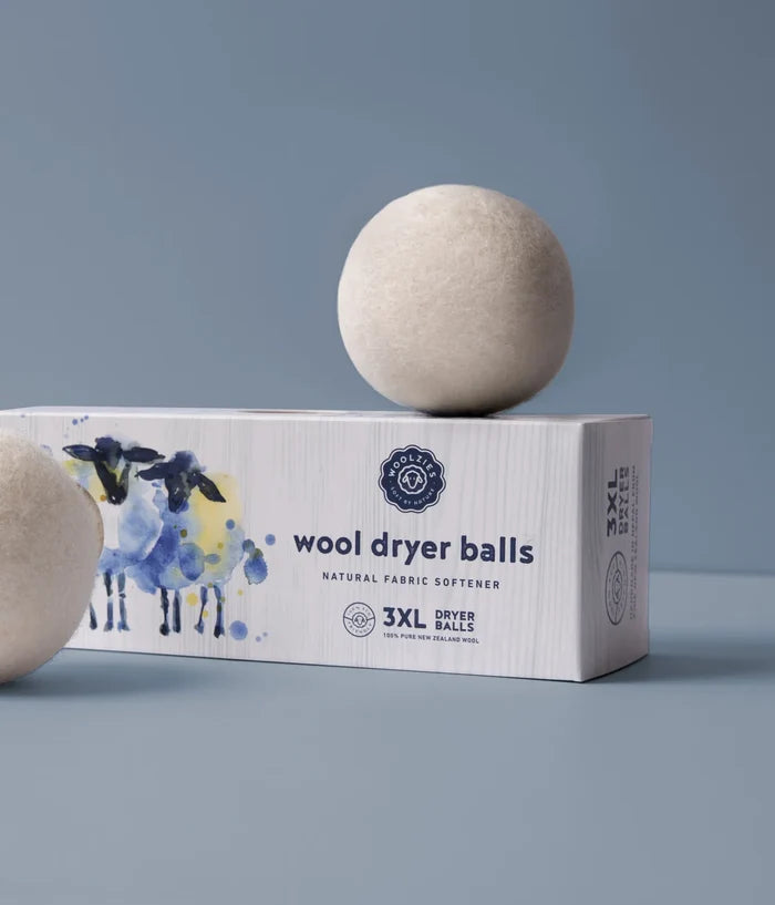 Wool Dryer Balls Set of 3 - White