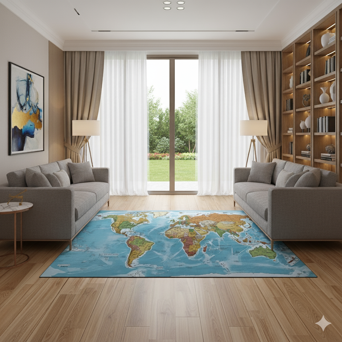 World Explorer Area Rug