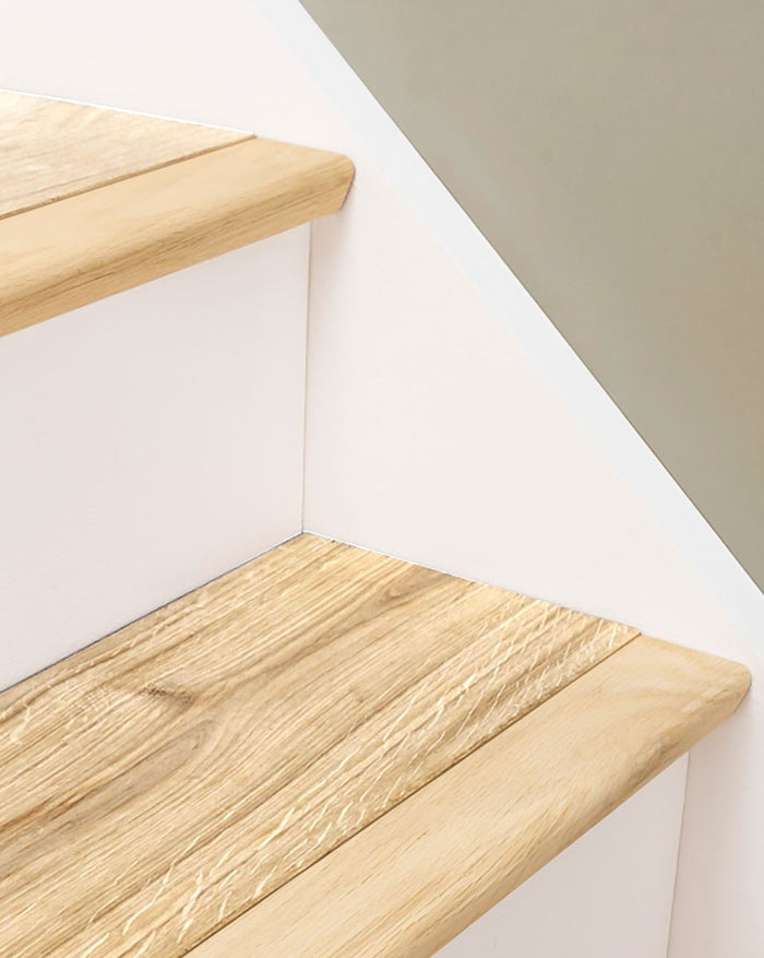 WS2 900mm Flush-Fit Nosing  (suitable for 14mm thick T&G Wood) - Solid Oak