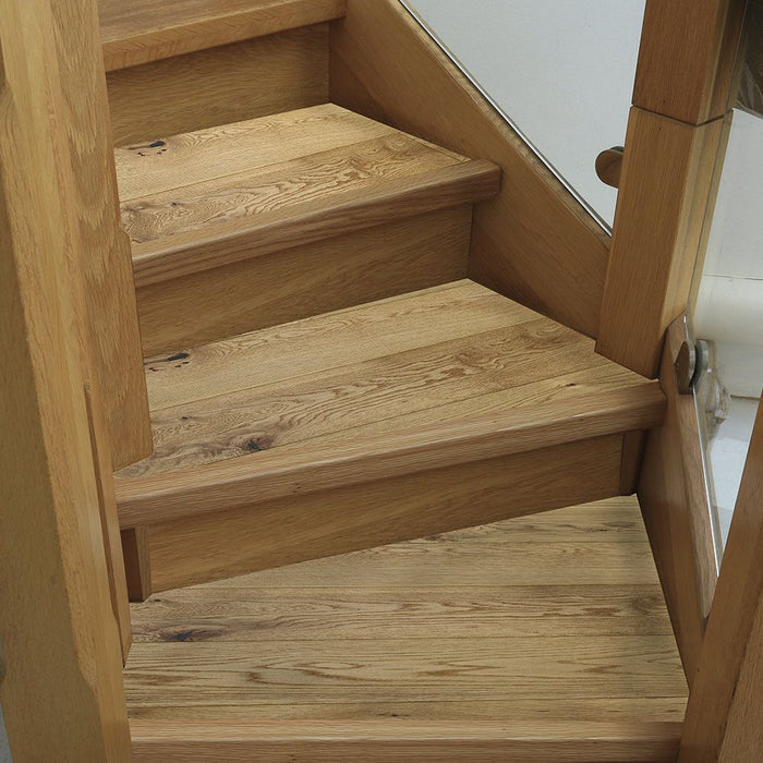 WS4 900mm Stair Nosing - Dark Oak