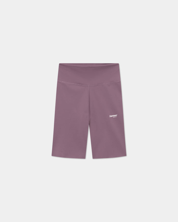 Yoga Bike Shorts, Women - Dusty Berry