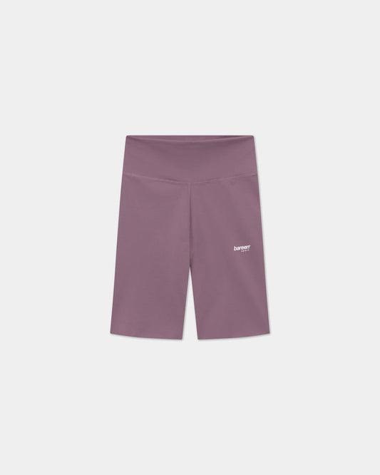 Yoga Bike Shorts, Women - Dusty Berry