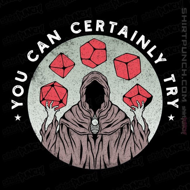 Secret_Shirts Magnets / 3"x3" / Black You Can Certainly Try.