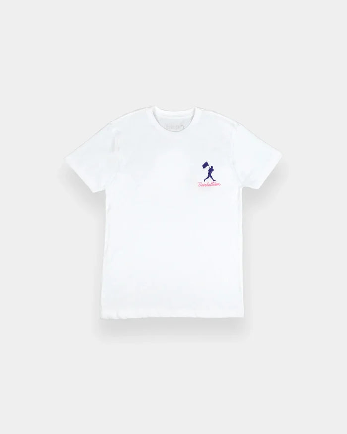 Yuvi Happy Place Baseballism T-Shirt (White) - Youth
